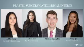 Match 2026 Plastic Surgery Categorical Interns 